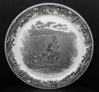 Flat Plate - glazed stoneware - Villeroy & Boch - 1970