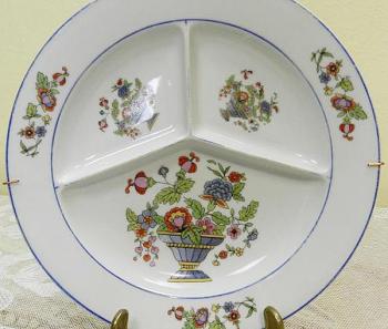 Plate - white porcelain - Kabaret - Union K - 1925