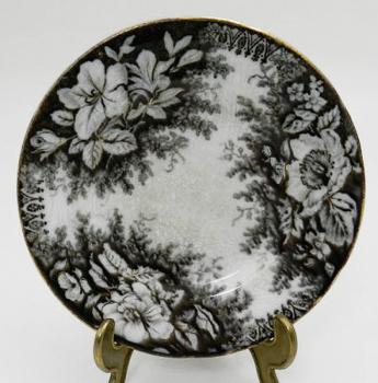 Plate - porcelain - Stará Role - 1860